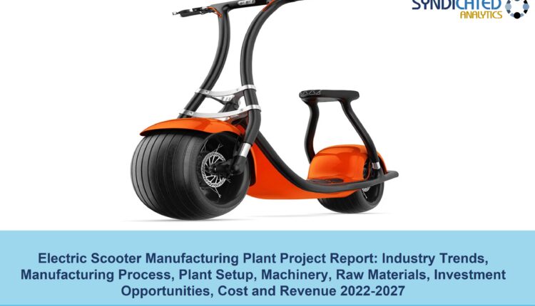 Electric Scooter Manufacturing Project Report