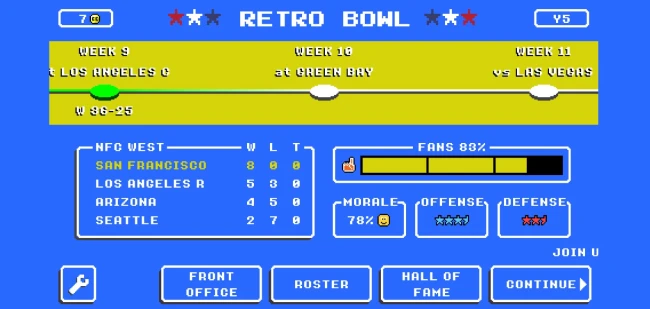 Retro Bowl Unblocked Games 88