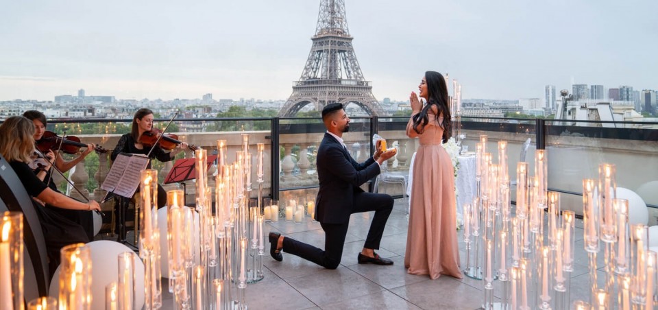 wedding Proposal planner Paris